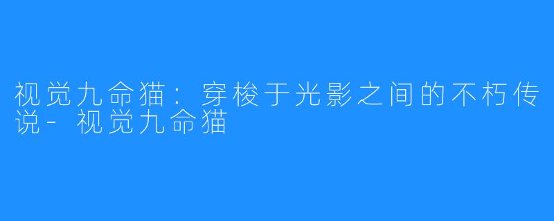 视觉九命猫：穿梭于光影之间的不朽传说-视觉九命猫